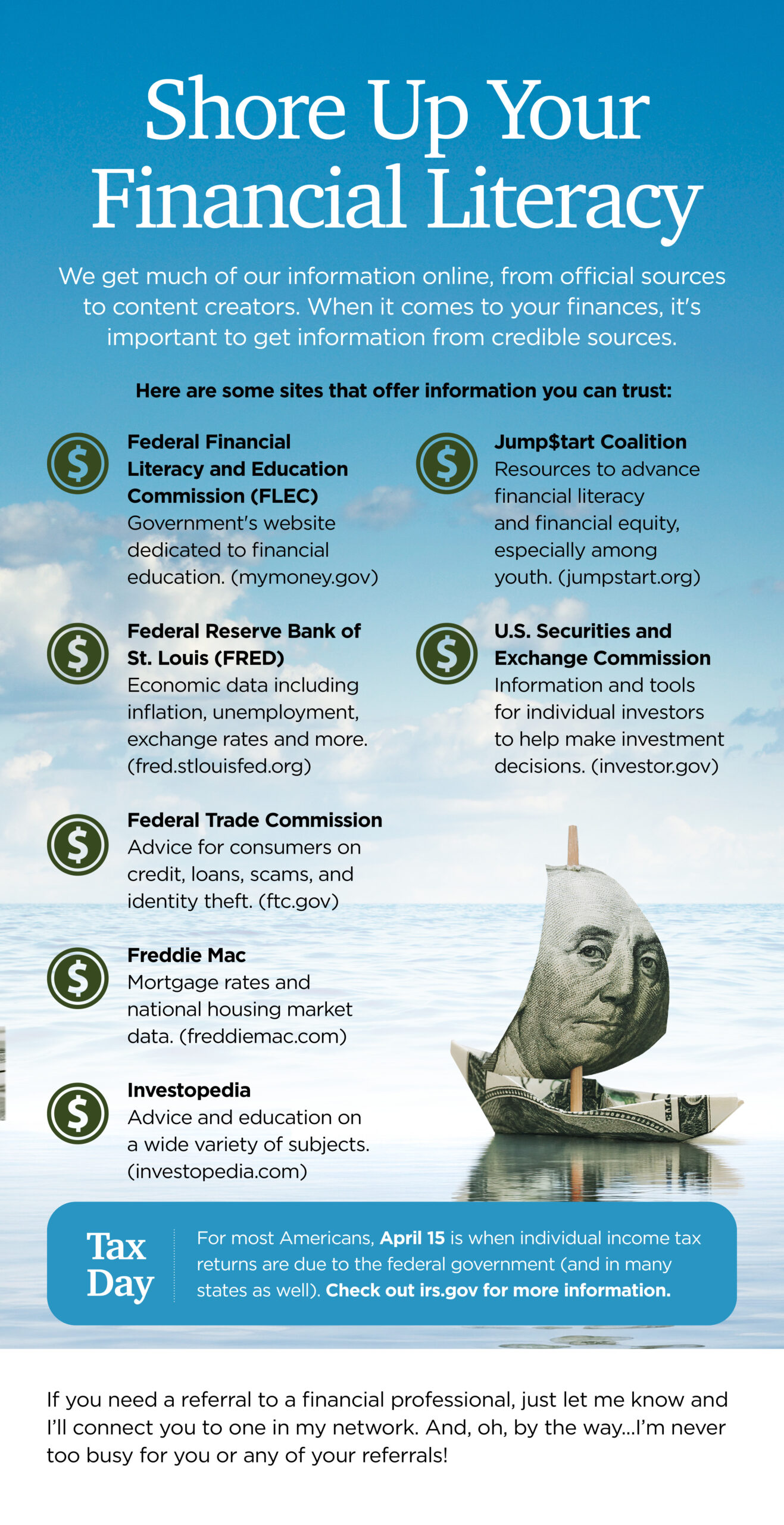 Shore Up Your Financial Literacy